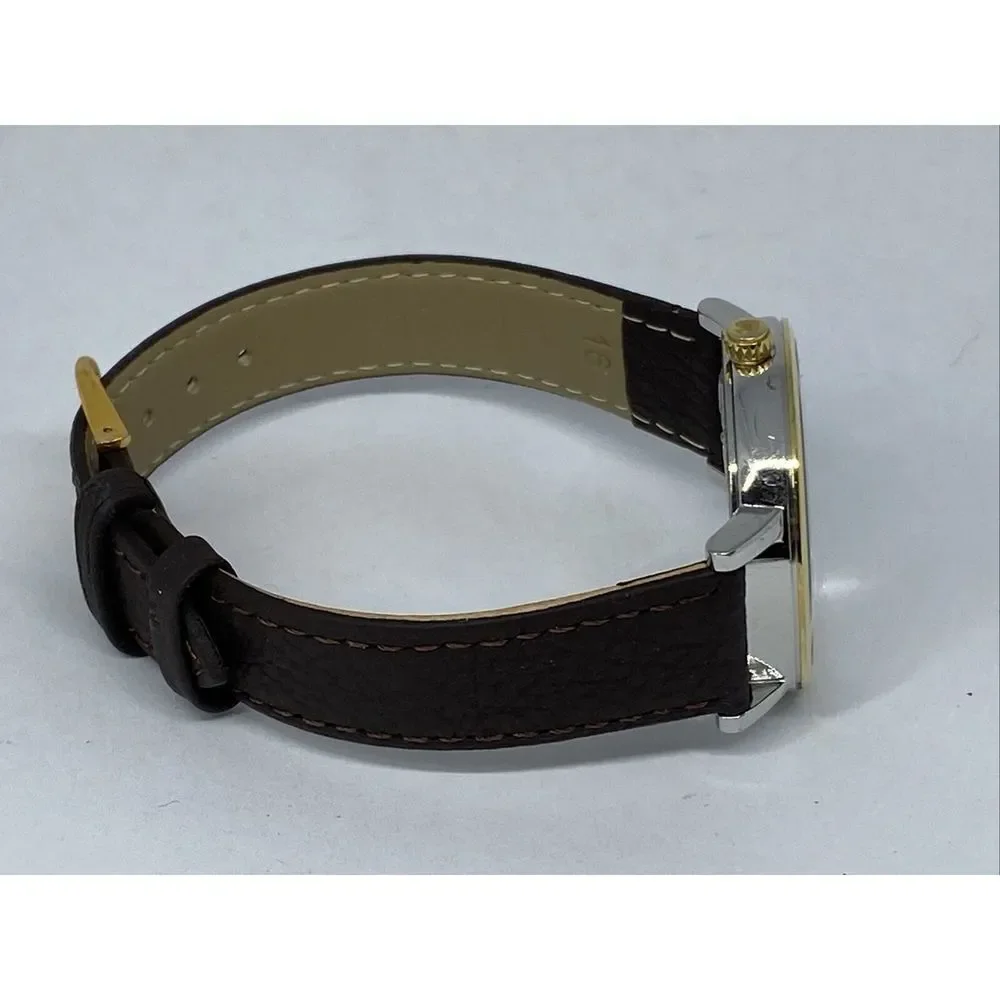 Kate Spade New York 0781 Women Brown Leather White Analog Dial Wrist Watch XX578